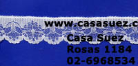 Blonda 1560
2.6cms. Ancho
Pza: 10mts